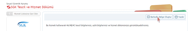 SGK Hizmet Dökümü Nedir, Nasıl Çıkarılır? 3 sgk 1